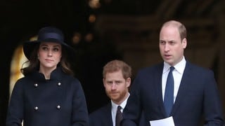 El intento de Catalina de Cambridge de mediar entre Guillermo y Harry antes de que se vean el sábado