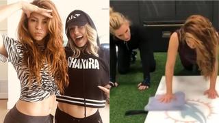 Entrenadora de Shakira la pone a limpiar los pisos como parte de su preparación para el Super Bowl 