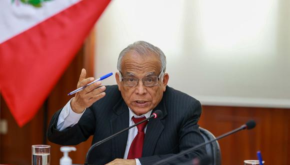 Aníbal Torres se pronunció sobre la carta que le envió el presidente del Congreso. (Foto: PCM)