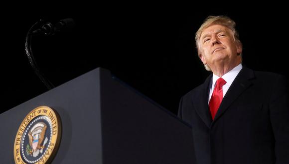 Imagen de archivo. Donald Trump se dirige a un mitin de campaña en Dalton, Georgia, Estados Unidos. el 4 de enero de 2021. (REUTERS/Leah Millis).