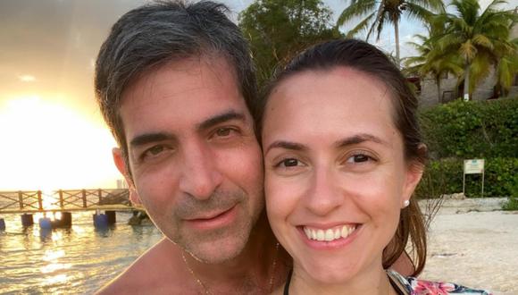 Marcelo Pecci estaba casado con la periodista paraguaya Claudia Aguilera.