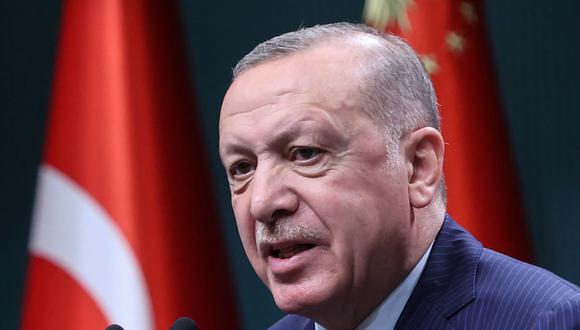 El presidente de Turquía Recep Tayyip Erdogan. (ADEM ALTAN / AFP).