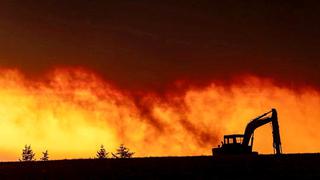 El humo de los incendios que arrasan el oeste de Estados Unidos llegó a Europa