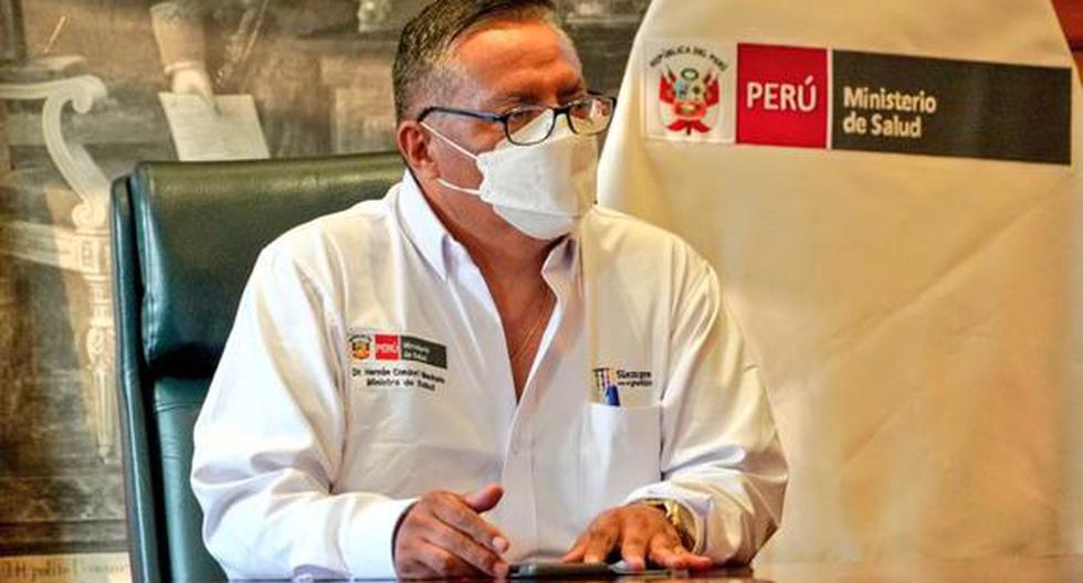 Especialistas expresaron su preocupación por la presencia de Hernán Condori como jefe del Ministerio de Salud. (Foto: Minsa)