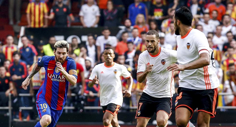 El argentino Lionel Messi fue la figura del Barcelona vs Valencia por LaLiga Santander. (Foto: EFE)