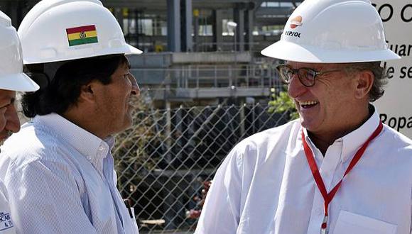Bolivia y Repsol buscan explotar gas hasta el 2050