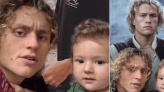 Una niña confunde a su padre con Heath Ledger y lo deja en shock