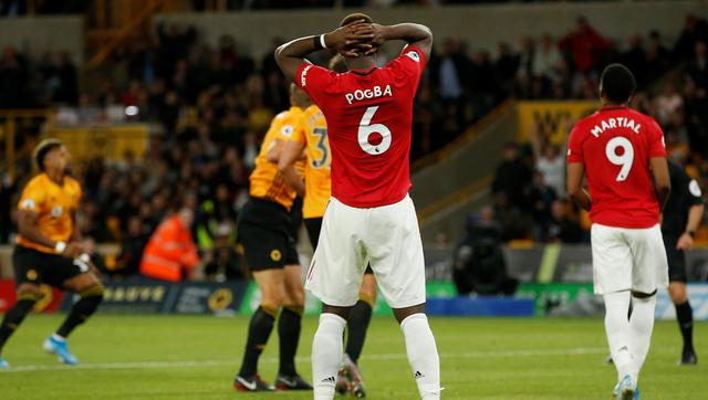 Manchester United vs. Wolverhampton: Paul Pogba erró penal ante Rui Patrício en Premier League | VIDEO. (Foto: AFP)