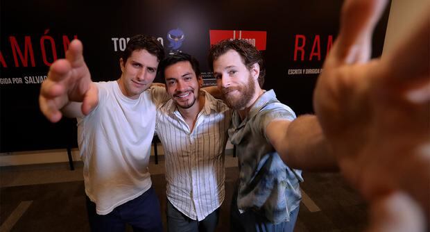Dario Yazbek, Emmanuel Soriano y Álvaro Cervantes son los protagonistas de "Ramón". (Foto: El Comercio/Alessandro Currarino)