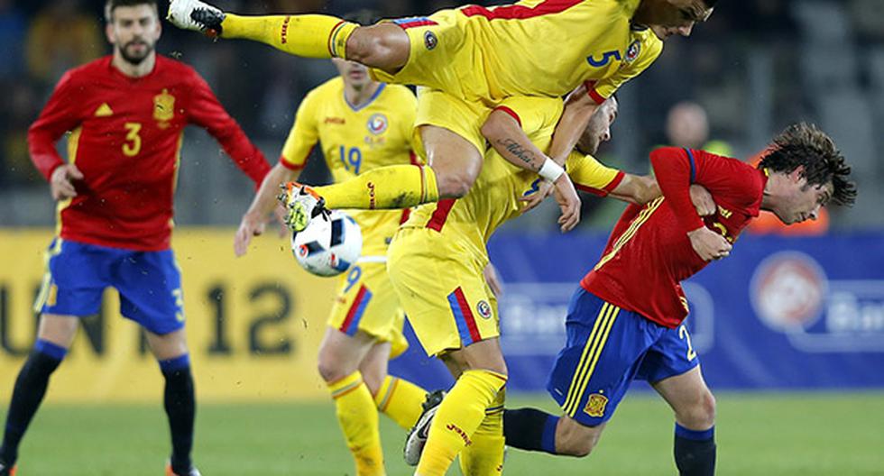 España decepcionó y solo pudo empatar sin goles con Rumania en su segundo amistoso de la Fecha FIFA. (Video: YouTube | Foto: EFE)
