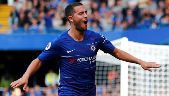 Eden Hazard descartó llegar al Real Madrid en enero. (Foto: AFP)