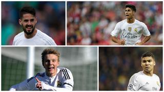 Real Madrid: los once volantes con los que cuenta Zidane