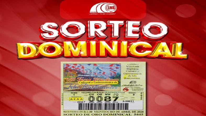 Resultados de la Lotería Nacional de Panamá del domingo 28 de abril