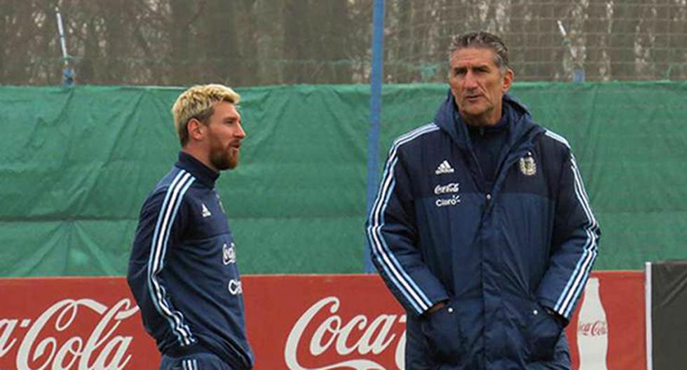 Lionel Messi y Edgardo Bauza no volverán a juntarse en la selección argentina en esta fecha doble de Eliminatorias. (Foto: Facebook AFA)