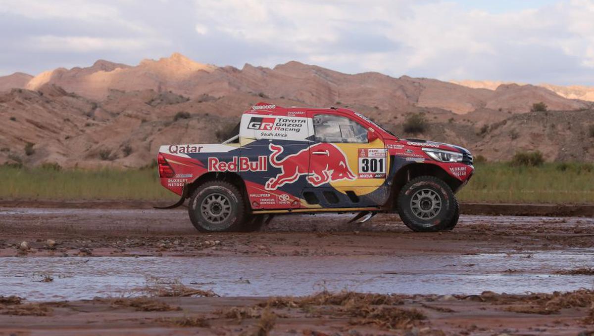 Dakar 2018: Al-Attiyah ganó la etapa 12 y Sainz sigue líder. (Foto: Agencias)