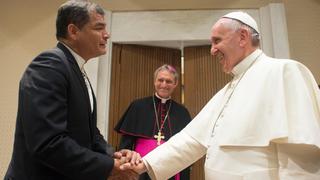 El Papa recibió a Correa y le contó chiste sobre los argentinos