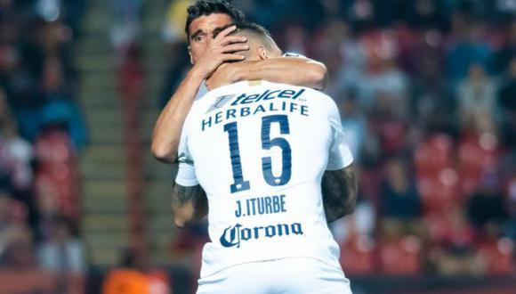Matías Alustiza anotó el gol del triunfo frente a Tijuana | Foto: Pumas