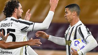 Juventus empató 2-2 ante Roma por la Serie A de Italia, con doblete de Cristiano Ronaldo