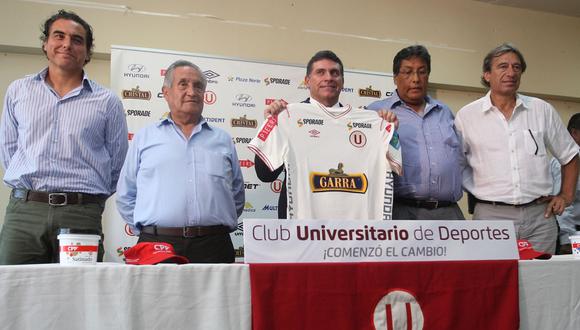 El colombiano dirigió 20 partidos como técnico de la 'U' en 2015. (Foto: Universitario de Deportes)