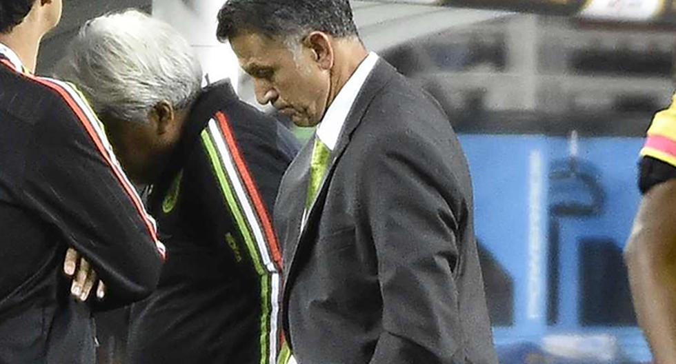 Juan Carlos Osorio, técnico de la selección de México, ya conoce su futuro tras la goleada 7-0 sufrida ante Chile por los cuartos de final de la Copa América. (Foto: AFP)