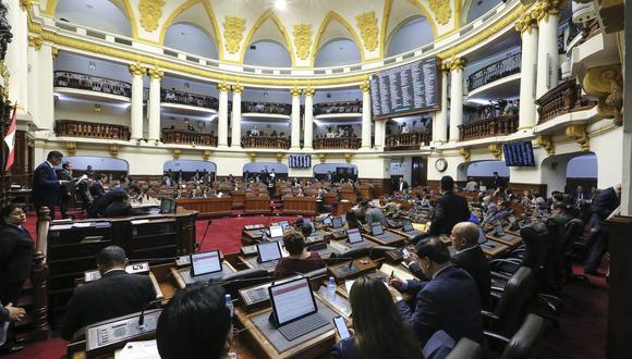 Reconsideración planteada por Nuevo Perú contra la votación que aprobó la ley de financiamiento ilegal de partidos será votada este lunes en el pleno del Congreso de la República. (Foto: Congreso)