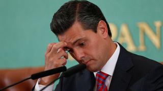 Peña Nieto cumple 2 años con caída histórica de su aprobación