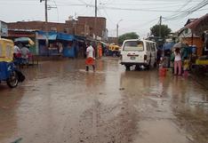 Talara: fuerte lluvia durante la noche-madrugada inundó calles