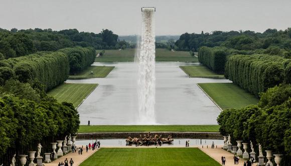 Inauguran una espectacular cascada en el Palacio de Versalles