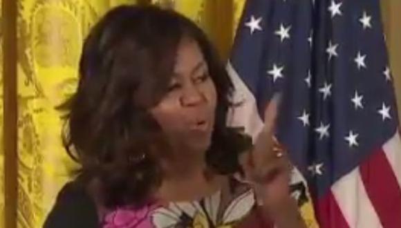 Así reaccionó Michelle cuando la llamaron "señora presidenta"