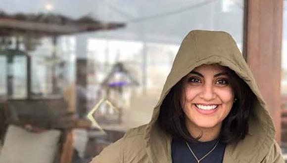 La activista de derechos humanos de Arabia Saudita Loujain al Hathloul fue declarada culpable de “diversas actividades prohibidas por la ley antiterrorista”. (AFP).