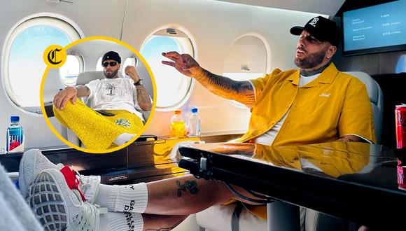 Nicky Jam en su avión privado nombrado "El pájaro de acero", este se valoriza en 8 000 000 de euros | Foto: Cuenta de Instagram de Nicky Jam