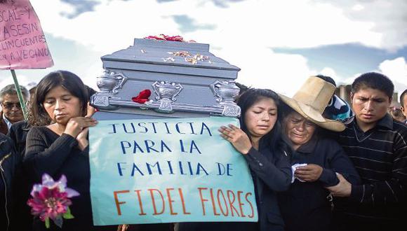 Desalojo en Cajamarca: fiscal insistirá en prisión para policía