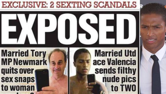 Valencia del Manchester envuelto en escándalo por selfies 'hot'