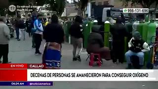 Coronavirus en Perú: personas hacen largas colas durante la madrugada para conseguir oxígeno