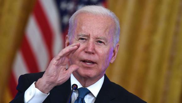 El presidente de Estados Unidos, Joe Biden, en Washington, DC. (Foto: Brendan Smialowski / AFP)