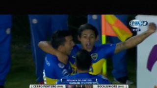 Boca Juniors venció 2-1 a Cerro Porteño por Copa Libertadores