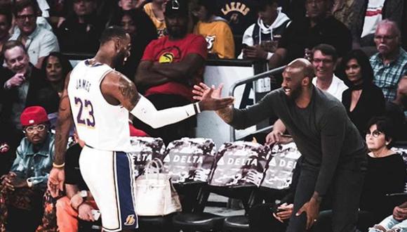LeBron James dedicó emotiva publicación a Kobe Bryant. (Foto: Instagram)