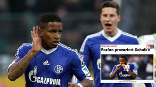Farfán "está provocando" al Schalke según prensa alemana