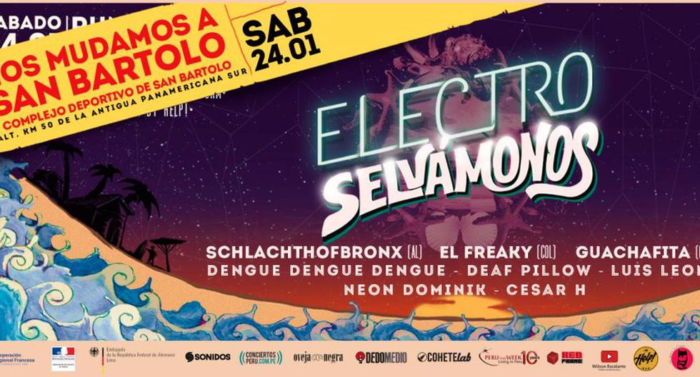 Electro Selvámonos se muda a San Bartolo. (Foto: Facebook)