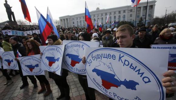 Ucrania: Prorrusos expulsan a gobernador al este de Crimea