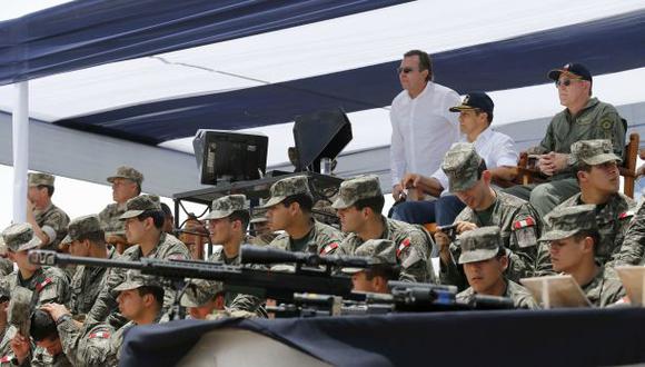 Humala asistió a la conclusión de ejercicio militar en el sur