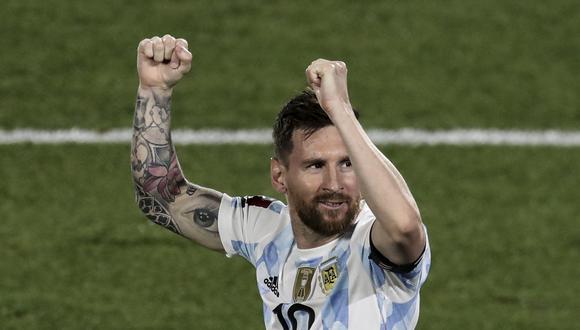 Con Messi a la cabeza, Argentina suma ahora 22 puntos en las Eliminatorias. (Foto: AFP)