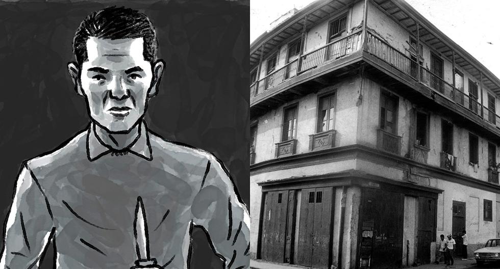 Ernesto Luyo pasó de ser un hombre dedicado a la panadería a convertirse en uno sanguinario, capaz de cometer un feroz homicidio a cuchilladas, en una calle de Barrios Altos. (Foto: GEC Archivo Histórico)