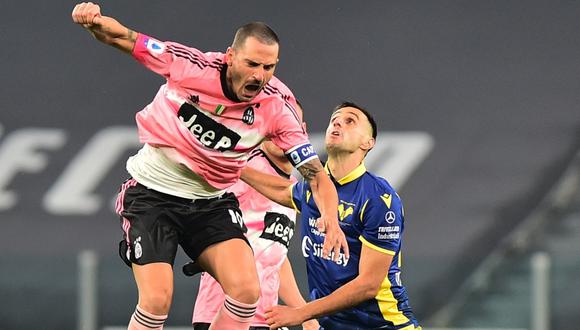 Leonardo Bonucci podría perderse el duelo contra Barcelona por la Champions League | Foto: REUTERS