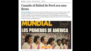 Diario Clarín recuerda la época dorada del fútbol peruano