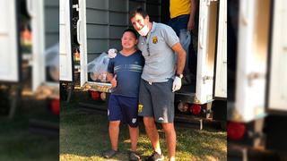 Gustavo Costas, exentrenador de Alianza Lima, ayuda a necesitados en Paraguay por iniciativa propia | FOTOS