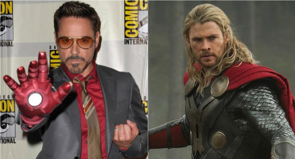 Thor brillará por su ausencia en Capitán América: Civil War y el actor Robert Downey Jr. no tuvo problemas en tomar con humor la falta de este superhéroe. (Foto: Getty Images / Marvel)