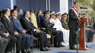 Ollanta Humala: "Un oficial preparado es el arma más disuasiva"