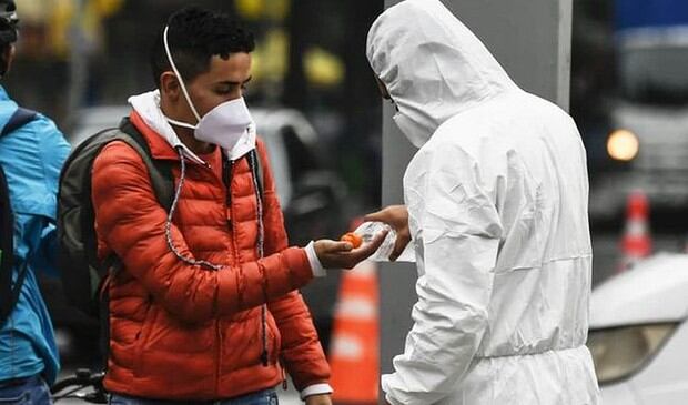 Medidas para afrontar la pandemia en Colombia (Foto: AFP)