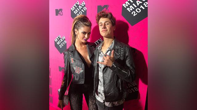 Laura Spoya en los MTV MIAW 2018. (Foto: Instagram)